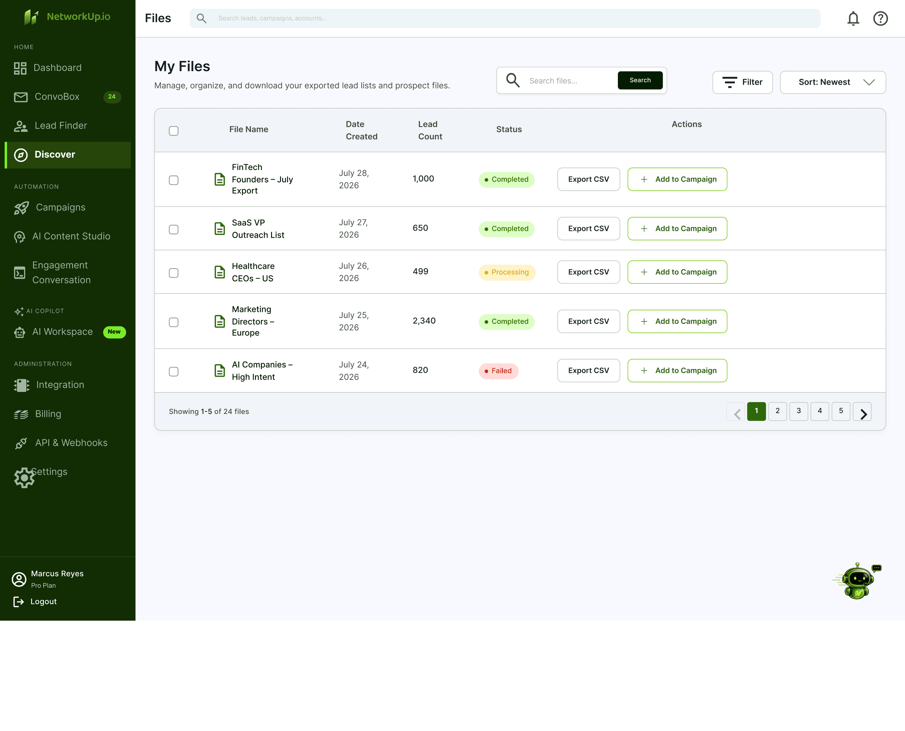 Audience Builder Preview