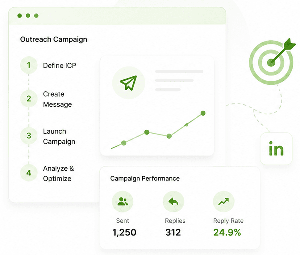 The SaaS LinkedIn Outreach Playbook